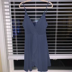 blue windsor hoco dress